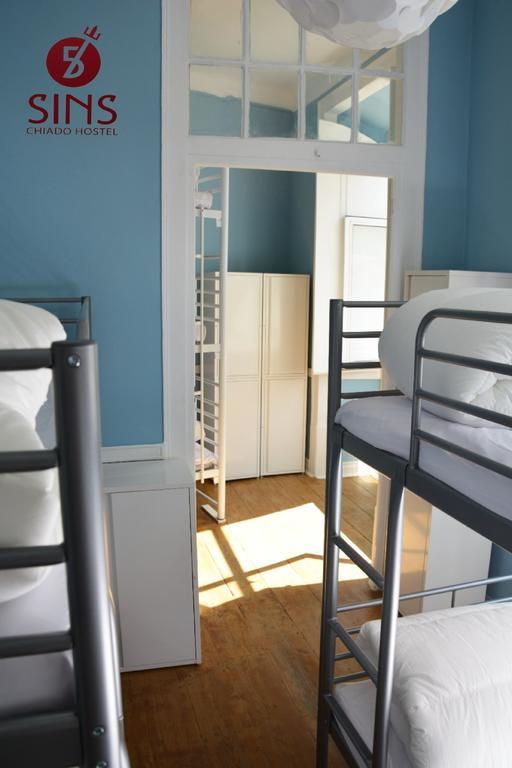 5 Sins Chiado Hostel Lisboa Δωμάτιο φωτογραφία